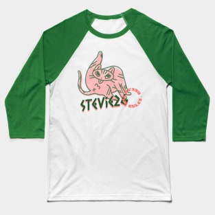 Stevie26 break the rules cat Baseball T-Shirt